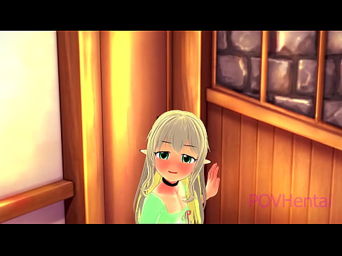 ❤️ (Trap) Elvish mjakazi hukusaidia kunawa uso wako. ❌❤